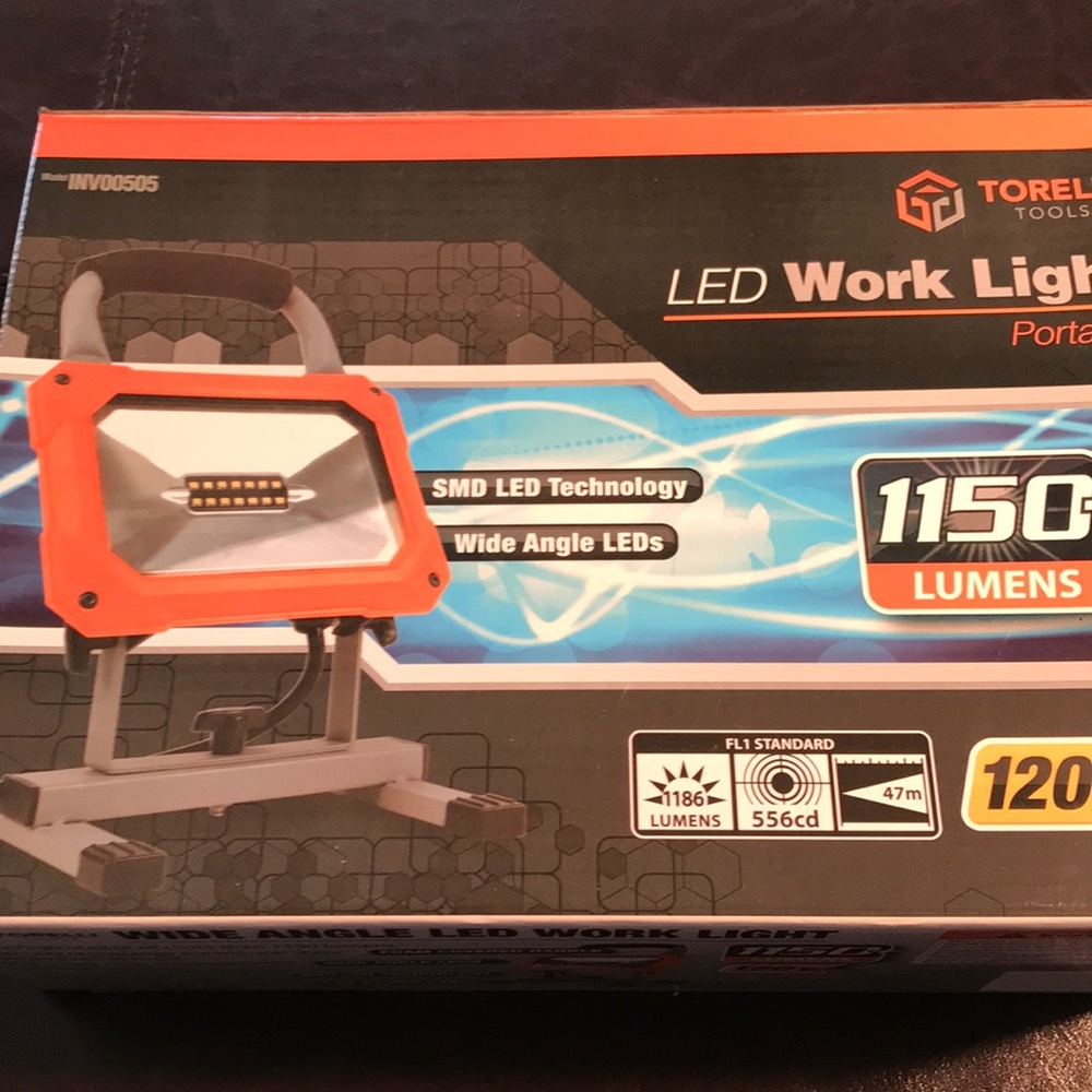 Portable work light